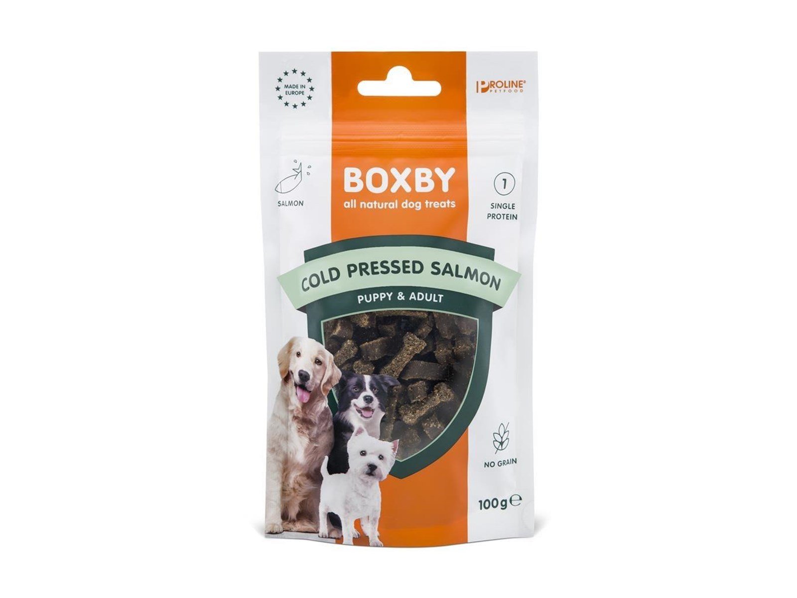 BOXBY - Grain Free Salmon 100g - (PL20583) BOXBY - Grain Free Salmon 100g - (PL20583)